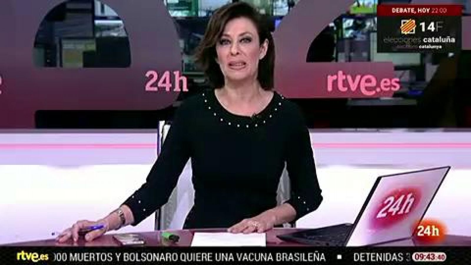 Debate electoral con los principales candidatos del 14F, este domingo en RTVE