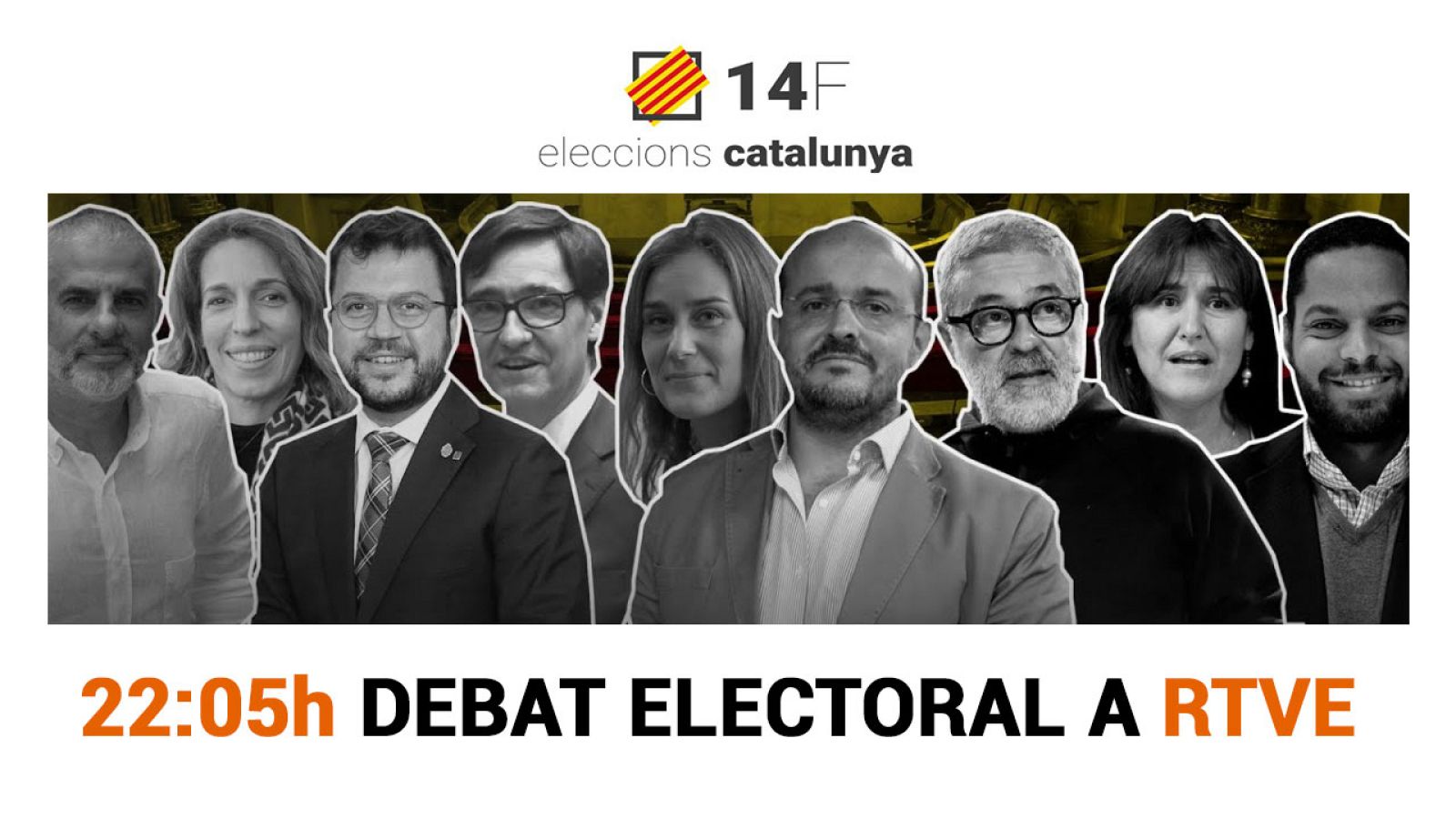Els candidats del 14-F afronten el primer debat televisat de la campanya a RTVE