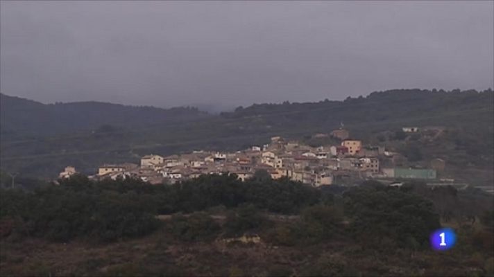 Telediario 1 - Los 70 vecinos de Santa Eulalia de Gállego viven una especie de segundo confinamiento