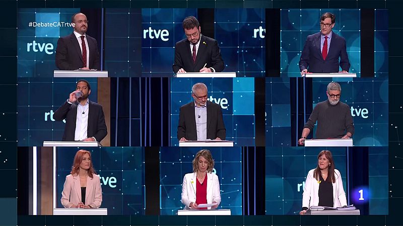 Debat Eleccions 14-F - Segon bloc del debat centrat en l'economia