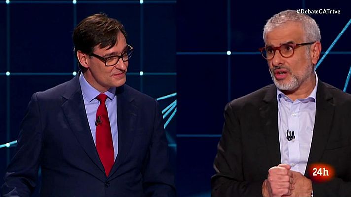 Especiales informativos - Carrizosa pregunta a Illa si se "puede hacer un tripartito con quien afirma que va a dar un golpe de Estado"