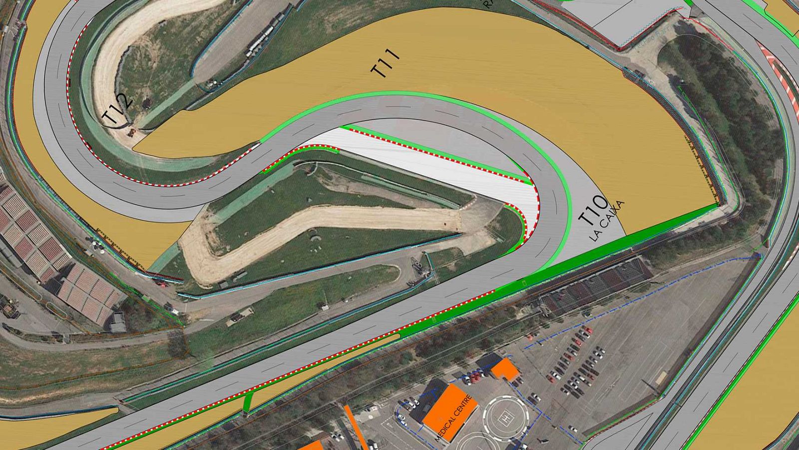 WorldSBK 2021 | La curva 10 de Montmeló se adapta por razones de seguridad