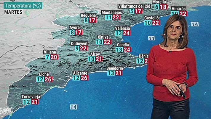 L'informatiu - Comunitat Valenciana - El tiempo en la Comunidad Valenciana - 01/02/21