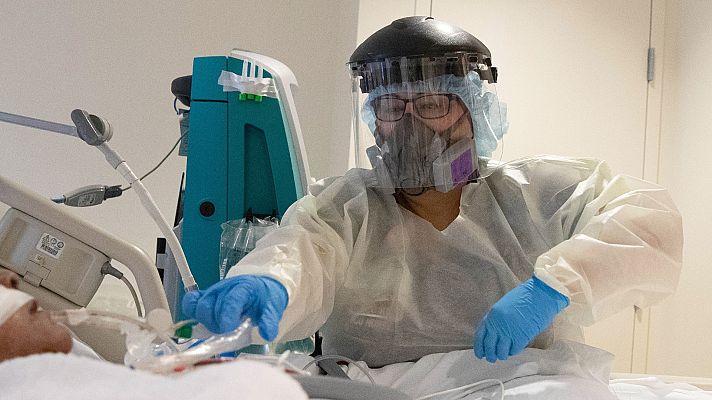 Telediario 1 - Enero, el mes con más muertos de la pandemia en EE.UU.