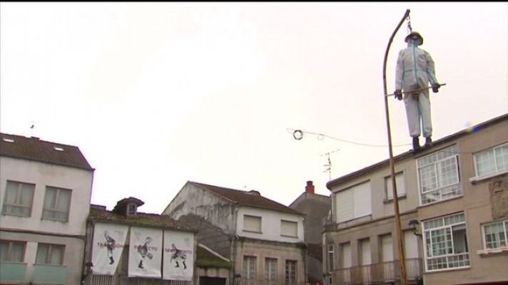 Telexornal - Galicia - Sen Entroido en Xinzo, tras pasar todo o ano pensando nel