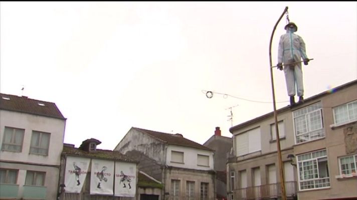 Telexornal - Galicia - Sen Entroido en Xinzo, tras pasar todo o ano pensando nel