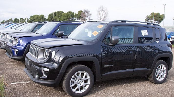 Telediario 1 - Las matriculaciones de vehículos han caído en enero