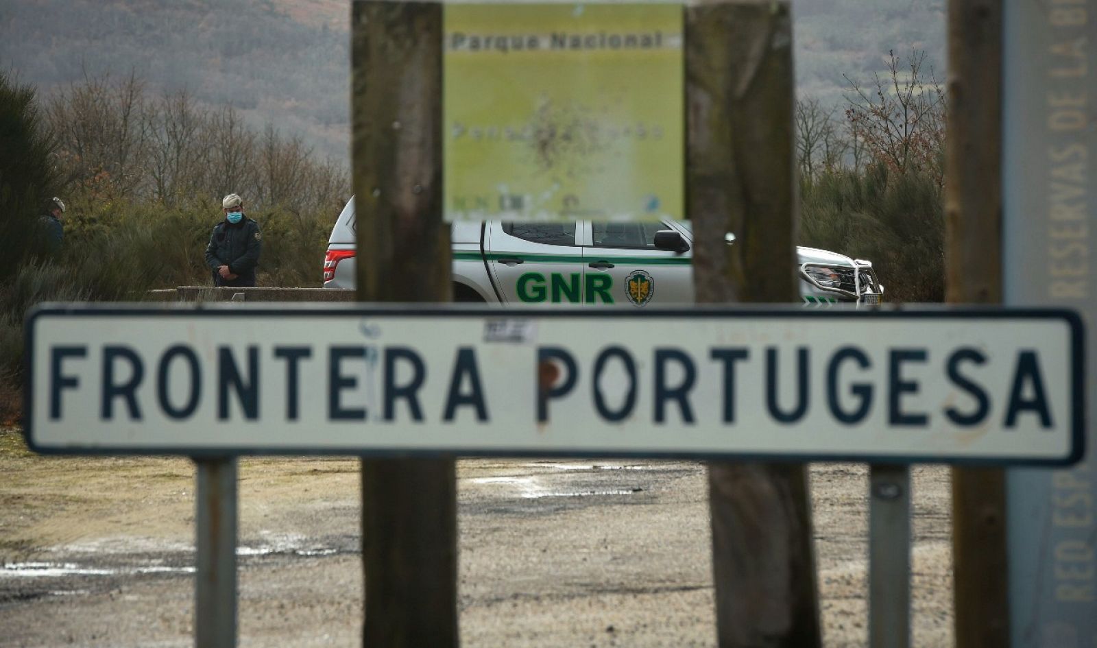 Pueblos 'partidos en dos' por el cierre fronterizo de Portugal