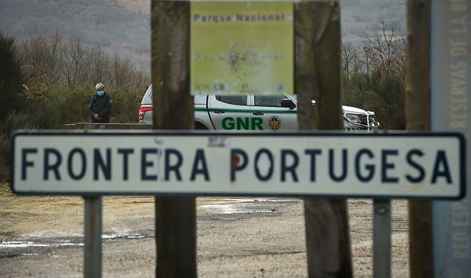 Pueblos 'partidos en dos' por el cierre fronterizo de Portugal