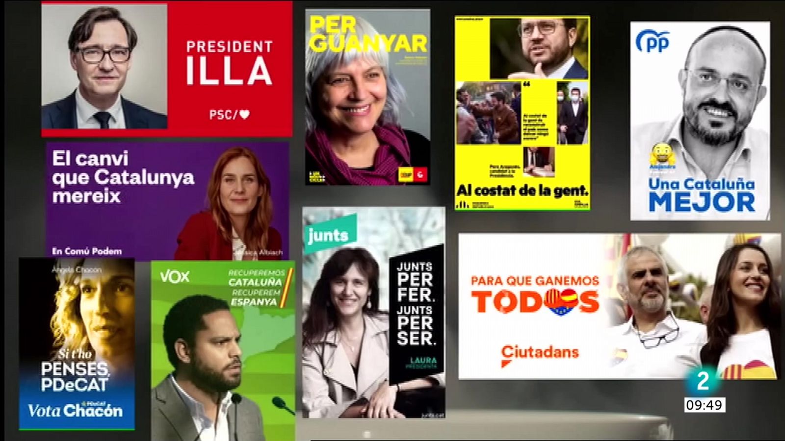 Cafè d'idees | Analitzem els cartells electorals del 14F, amb Patrycia Centeno - RTVE Catalunya