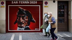 La presidenta de Navarra, María Chivite, descarta los Sanfermines este año 