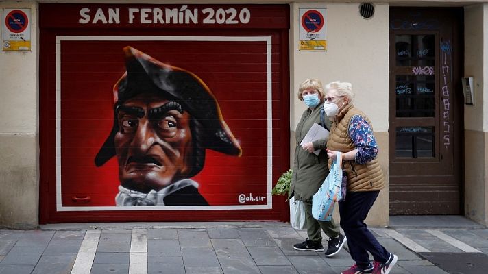 Informativo 24h - La presidenta de Navarra, María Chivite, descarta los Sanfermines este año