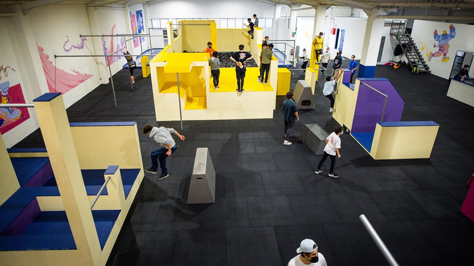 El parkour busca su sitio en España | Ver