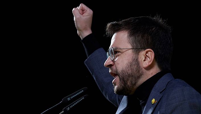 Telediario 1 - Los reproches entre el PSC y ERC continúan pese al acuerdo para reunir a la mesa de diálogo