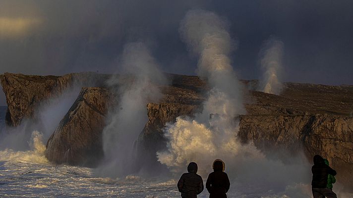 Un frente atlántico dejará precipitaciones en el noroeste peninsular