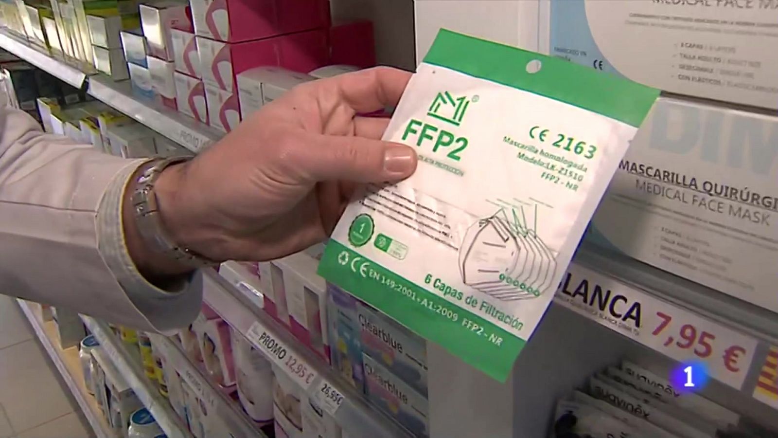 Aumenta la compra de mascarillas FFP2 en Aragón