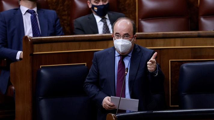 Especiales informativos - Arrimadas tacha de "mesa de chantaje" a la mesa sobre Cataluña e Iceta insiste en el "diálogo"