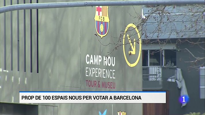 L'Auditori del Camp Nou serà un dels nous espais habilitats per anar a votar el 14-F