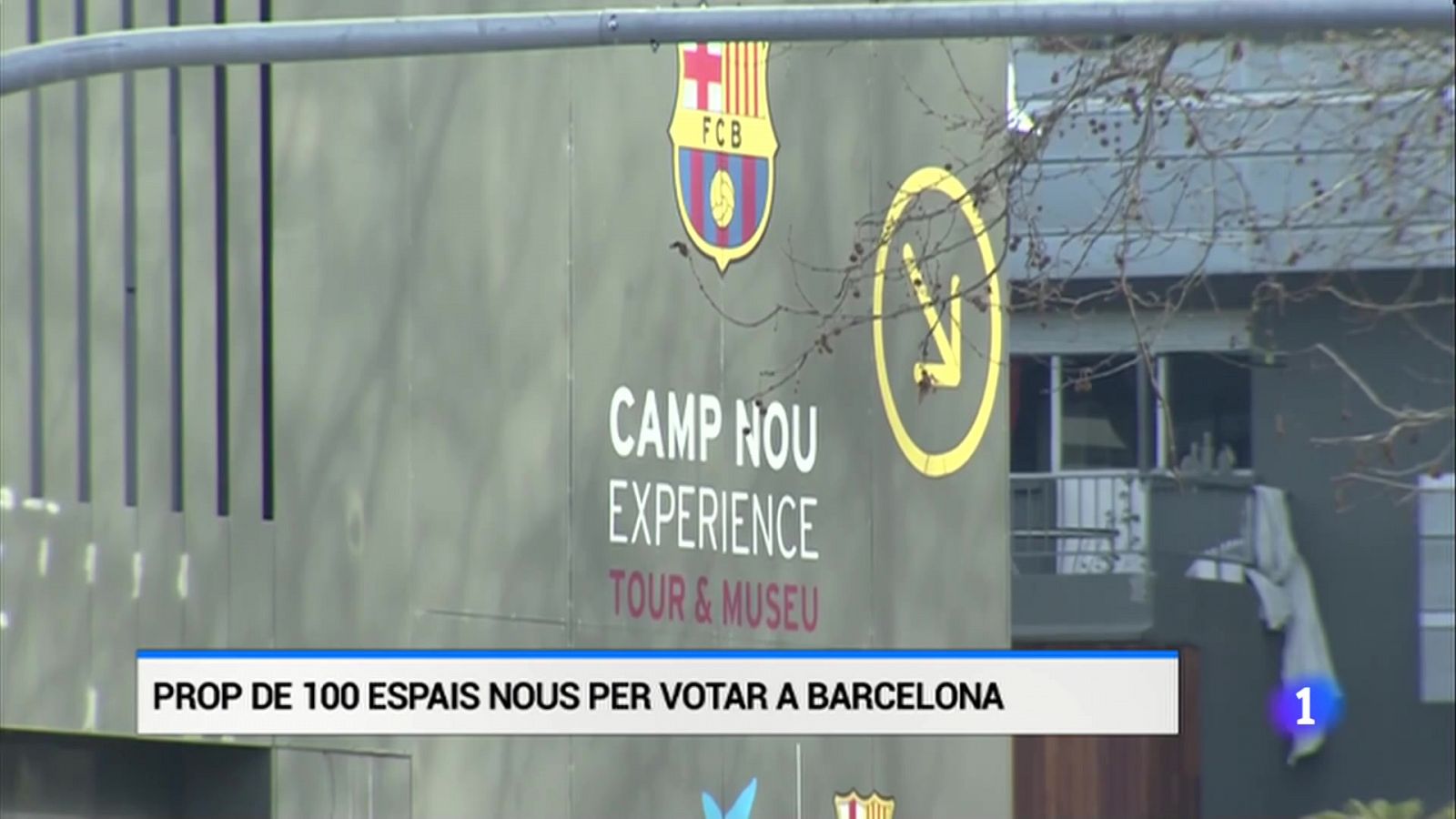 L'Auditori del Camp Nou serà un dels nous espais habilitats per anar a votar el 14-F