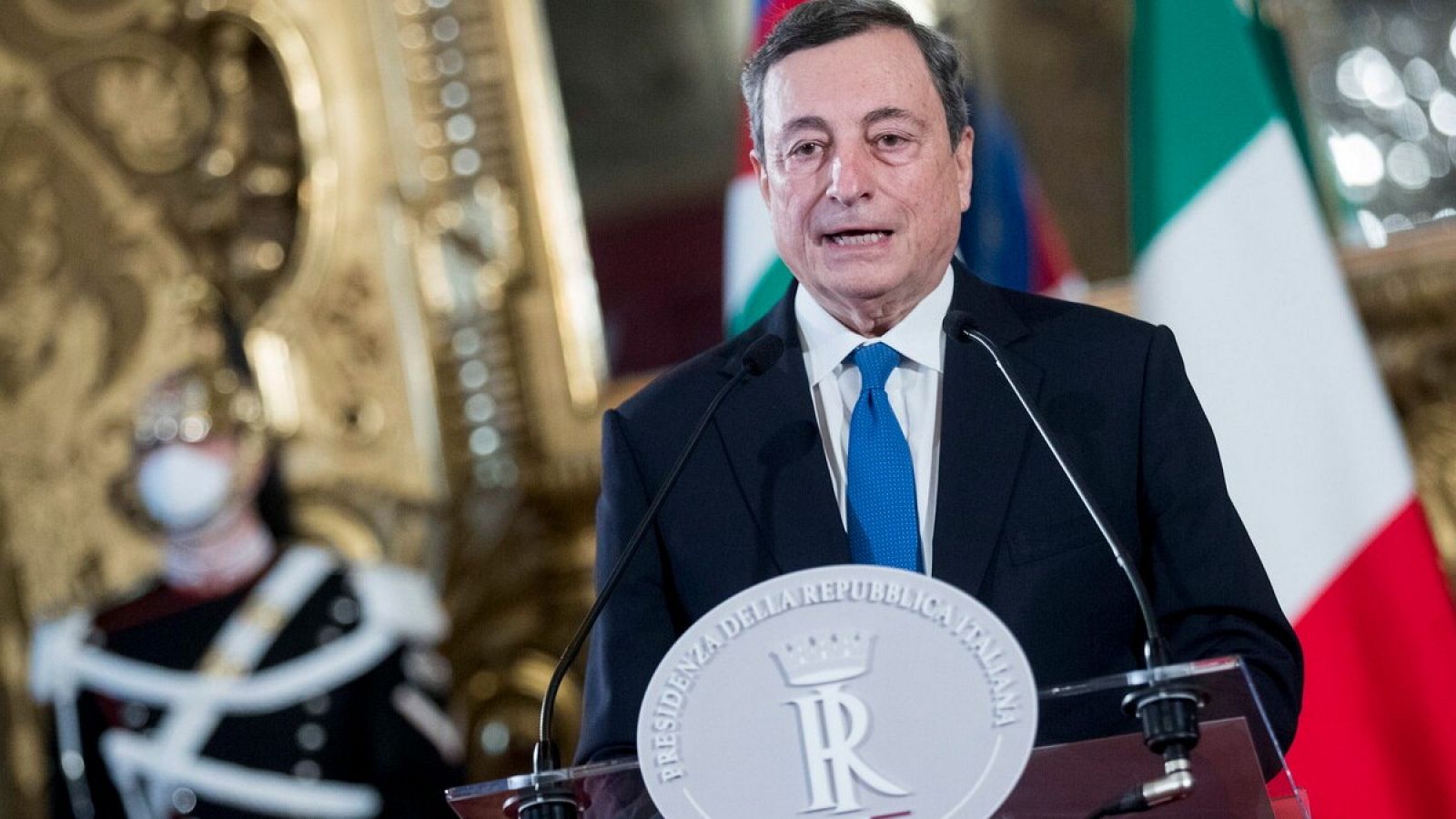 El expresidente del Banco Central Europeo, Mario Draghi acepta el reto de gobernar Italia