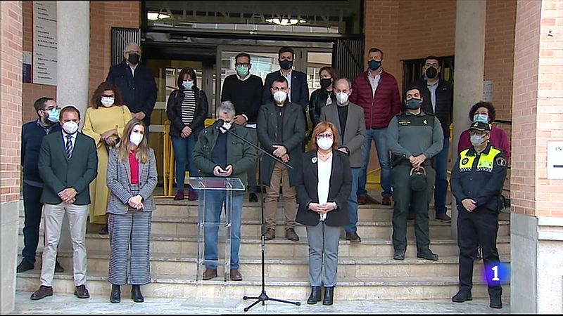 Minuto de silencio por el asesinato de Florina