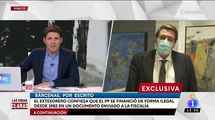 Las cosas claras - Bárcenas "pecó de ingenuo" al creer que su mujer no entraría en prisión, según su abogado