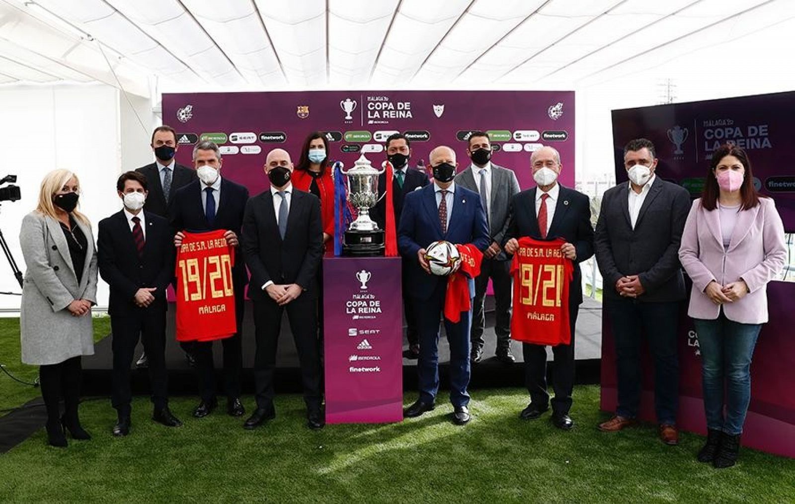 Presentada en Málaga la Final de la Copa de la Reina de Fútbol 