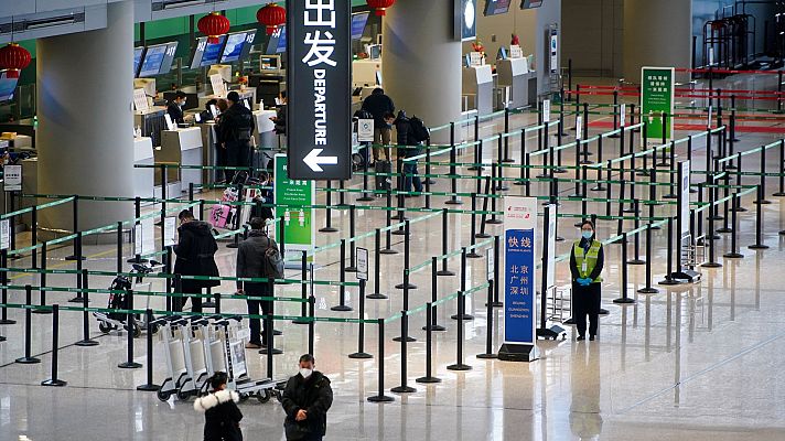 Telediario 1 - La pandemia frena los desplazamientos en China para celebrar el Año Nuevo Lunar
