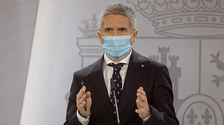 Telediario 1 - La Junta Electoral dice que Marlaska vulneró la Constitución con un tuit sobre Illa