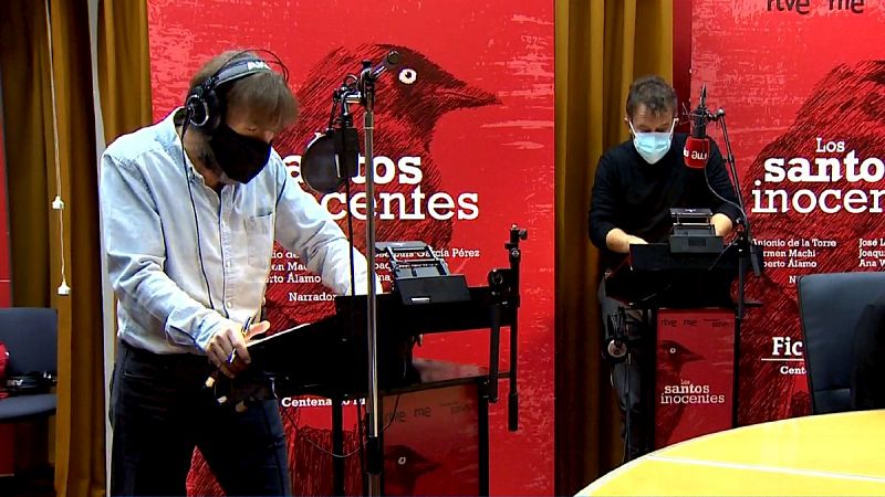 Radio Nacional graba la versin sonora de Los Santos Inocentes de Miguel Delibes