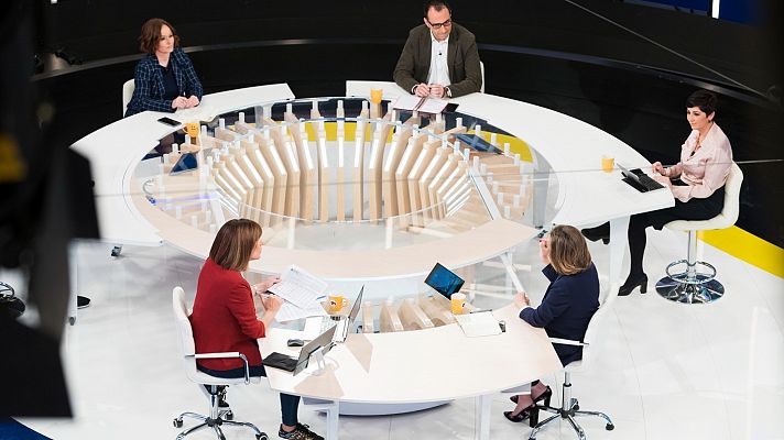 La hora de La 1 - ¿Por qué no usan mascarilla los presentadores?