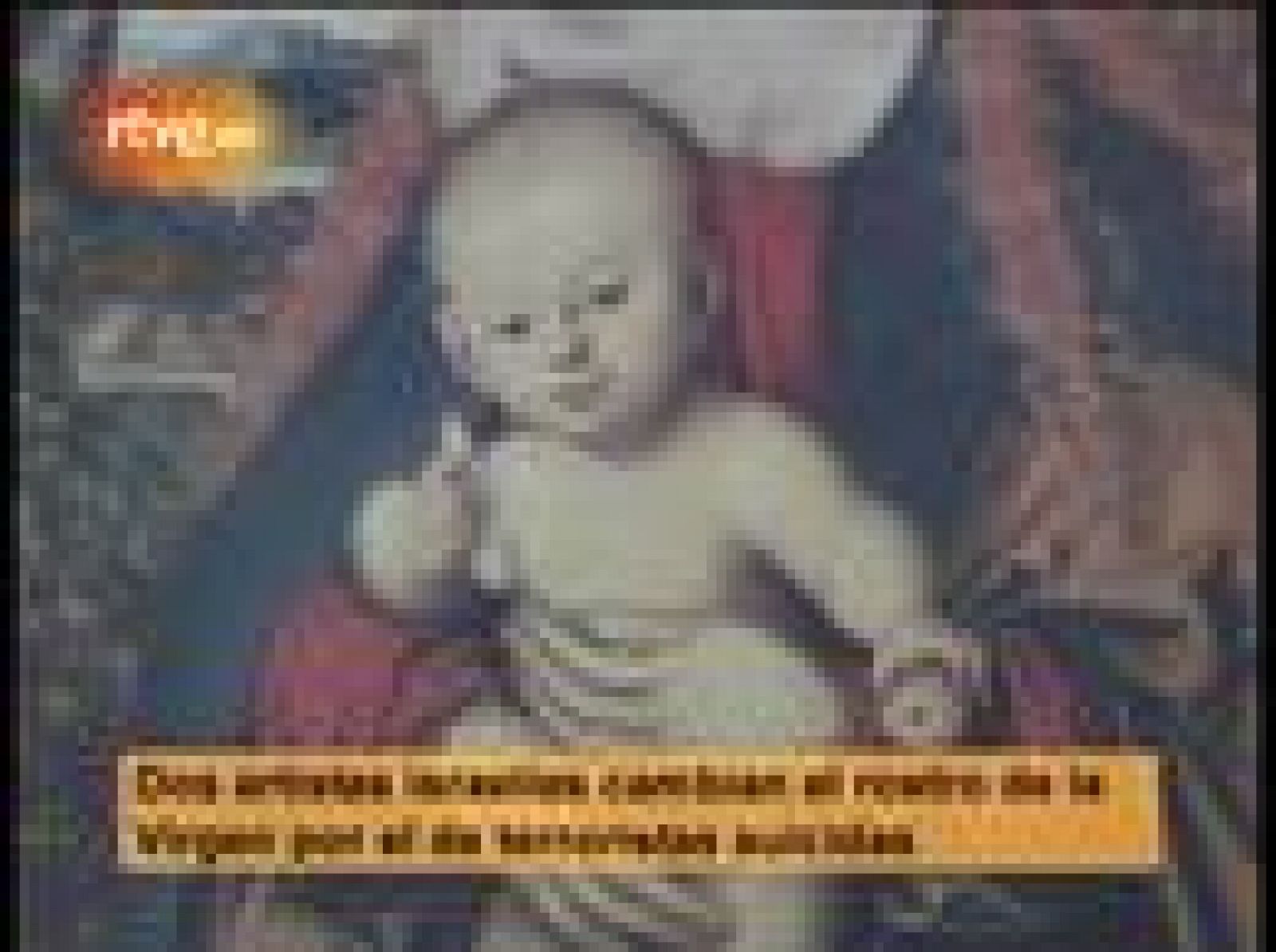 Dos artistas israelíes cambian las caras de la Vírgen por otras de terroristas suicidas palestinas | Ver