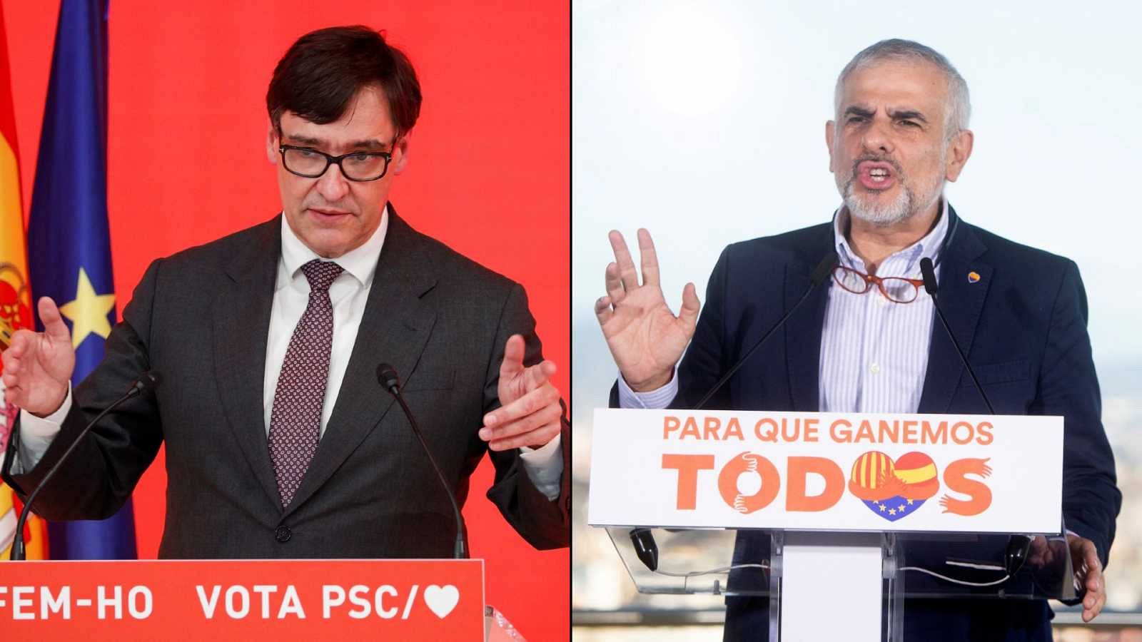 14F | Los candidatos reprochan a Illa su propuesta de bajarse el sueldo