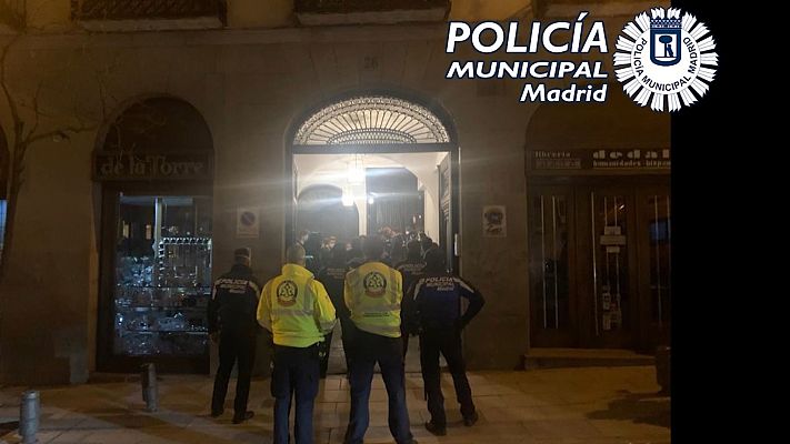 Telediario 1 - La policía investiga si Madrid se ha convertido en el destino de los jóvenes franceses para salir de fiesta