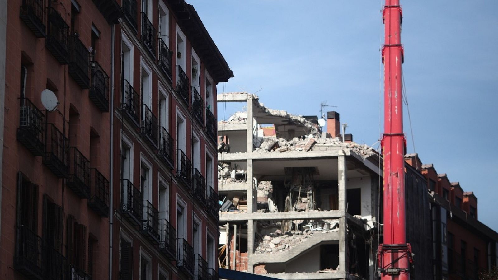 Una fuga de gas, causa de la explosión de la calle Toledo