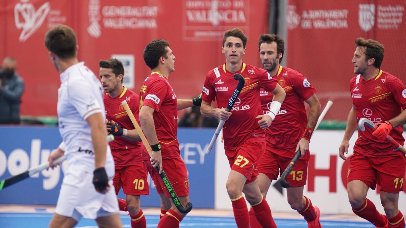 José Basterra y Álex Alonso debutan con la Selección absoluta de hockey sobre hierba