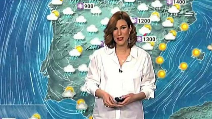 Las temperaturas se desploman hasta diez grados este fin de semana, volviendo a valores invernales, y regresa la lluvia