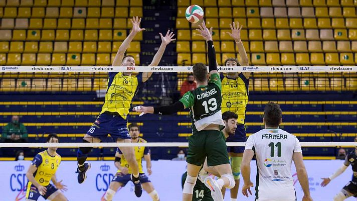 Copa del Rey de voleibol, semifinal: Unicaja Costa de Almería - CV Guaguas