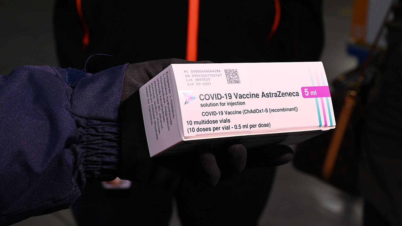 España recibe las primeras dosis de AstraZeneca