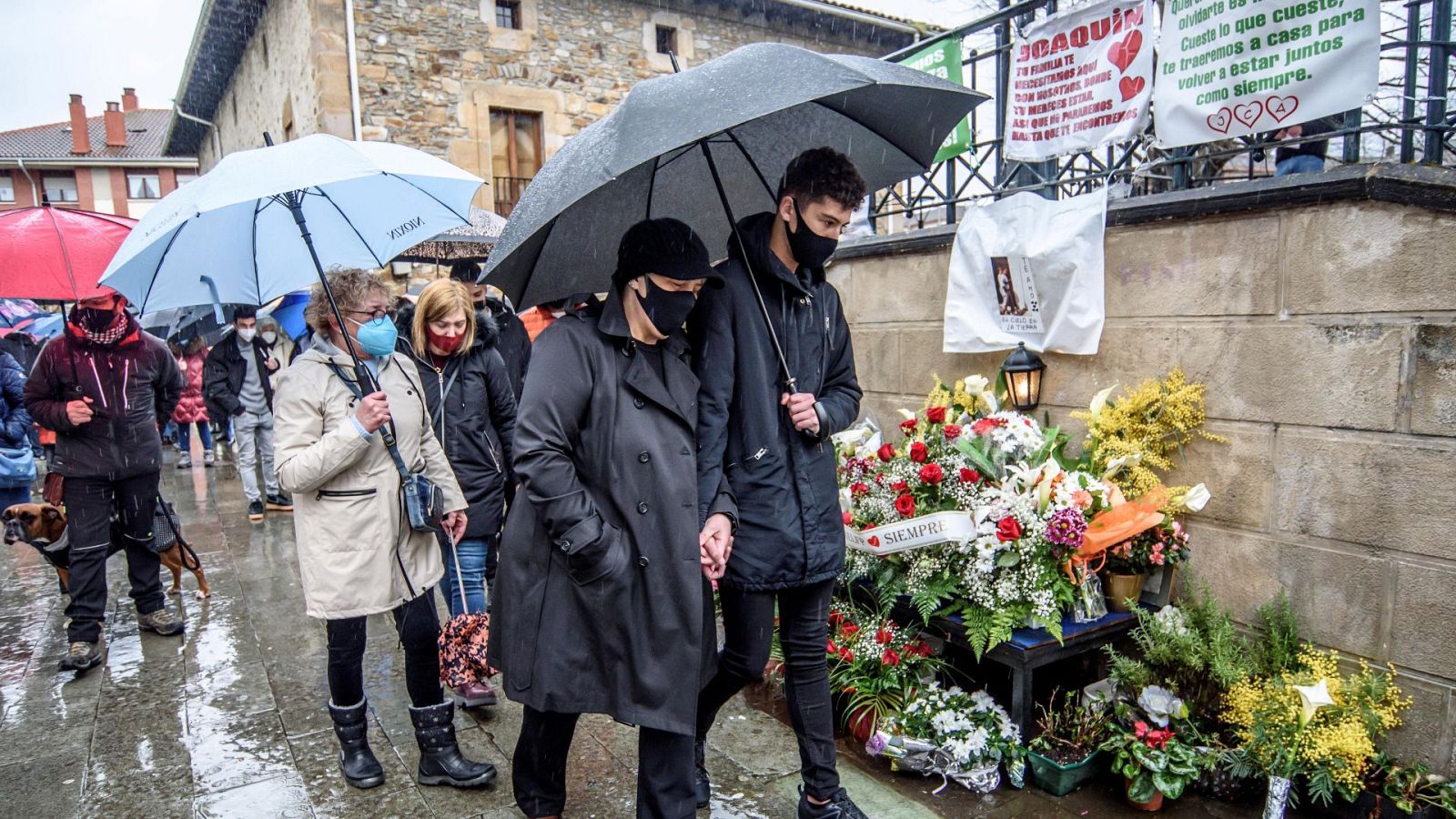 Concentraciones por las víctimas del derrumbe del vertedero de Zaldibar