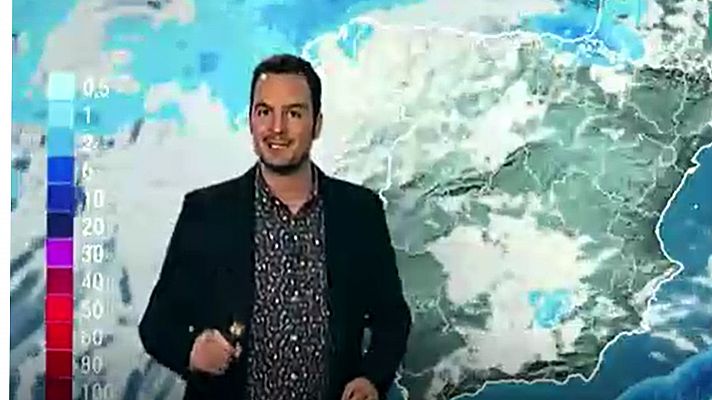 El tiempo - Lluvias en Galicia, viento en el sur del Mediterráneo y más frío por la noche