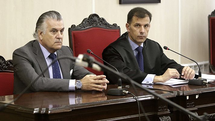 Telediario 1 - Bárcenas vuelve al banquillo por la 'caja B' del PP