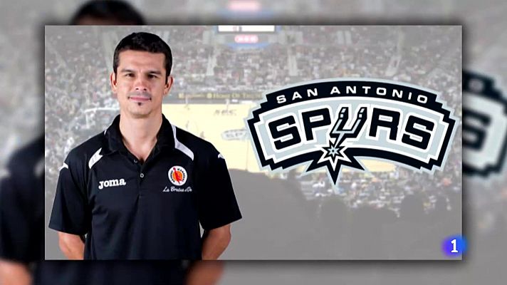 Telediario 1 - Un español, al frente del 'big data' físico de los Spurs
