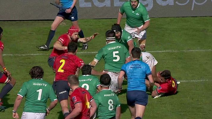 Rugby - Campeonato de Europa masculino: España - Portugal