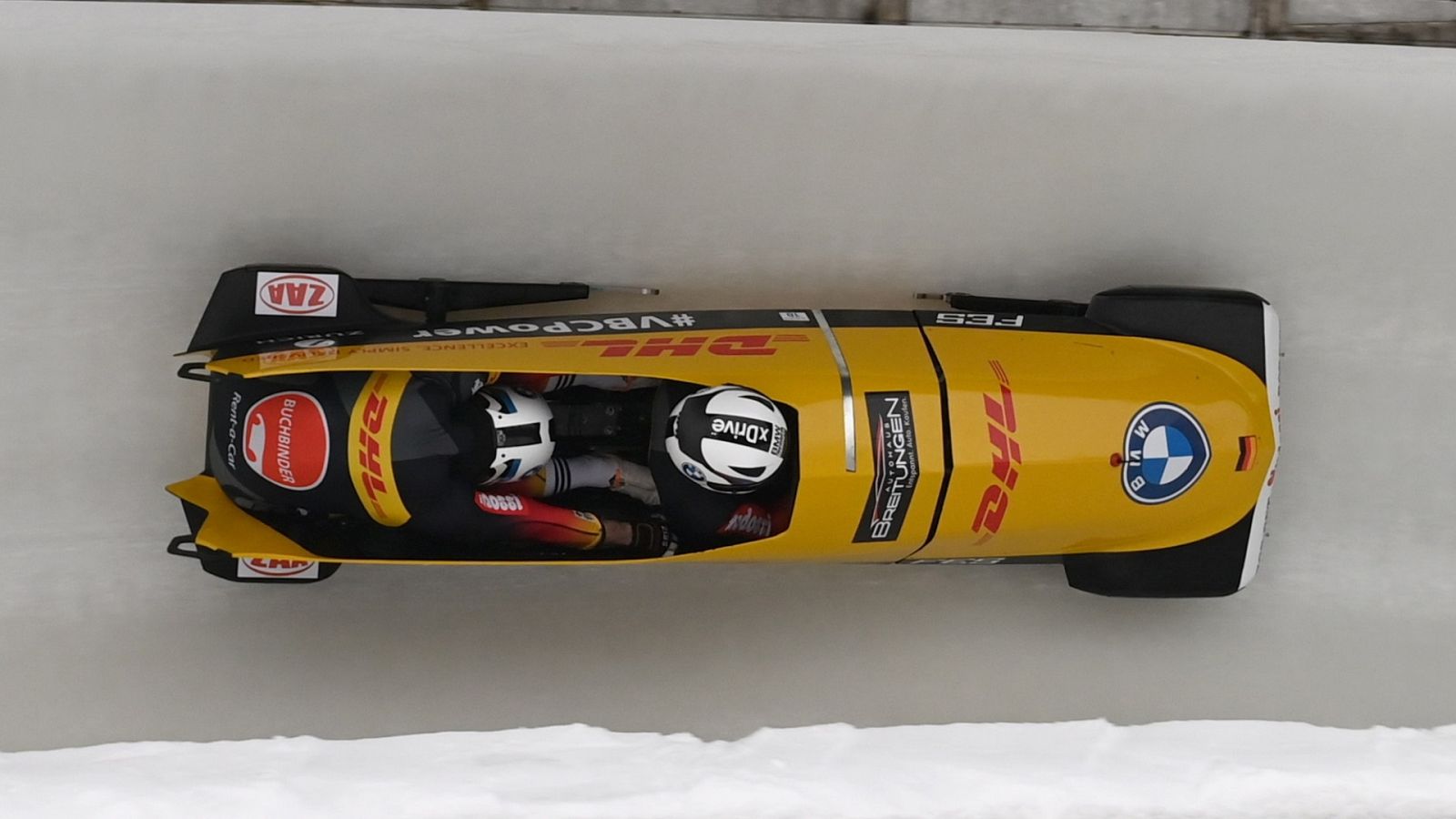 Bobsleigh A2 masculino - Campeonato del Mundo - 4ª manga, desde Altenbeng (Alemania)