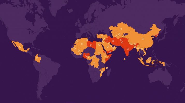 Lista mundial de la persecución 2021