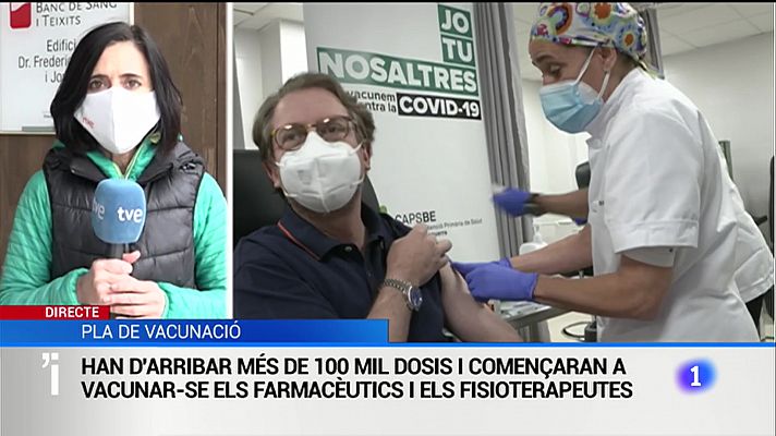 L'Informatiu - Han arribat 31.800 dosis de la vacuna d'AstraZeneca