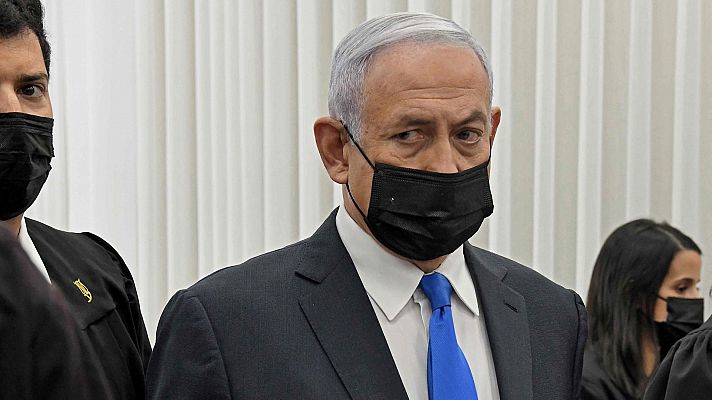 Telediario 1 - Netanyahu, en el banquillo de acusados por presunto cohecho, fraude y abuso de confianza