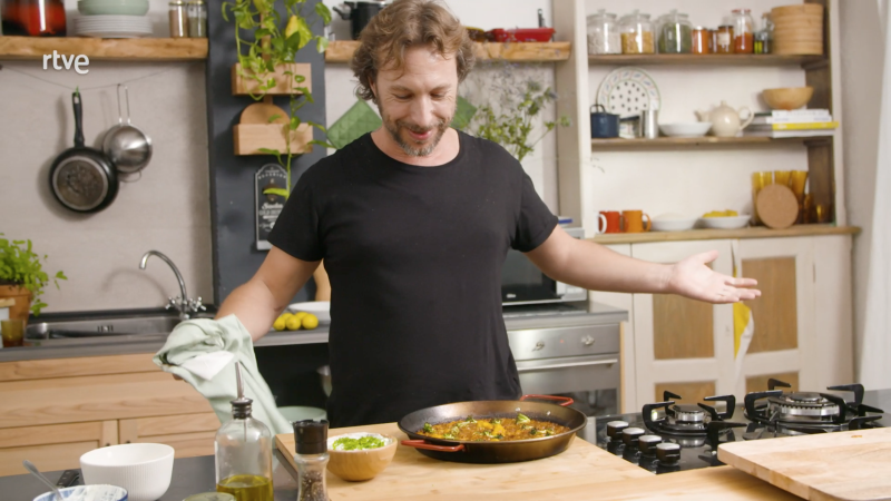 Paella india de verduras: el arroz m�s revolucionario de Gipsy Chef