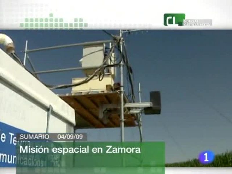 Noticias de Castilla y León. Informativo Territorial de Castilla y León.(04/09/09) 